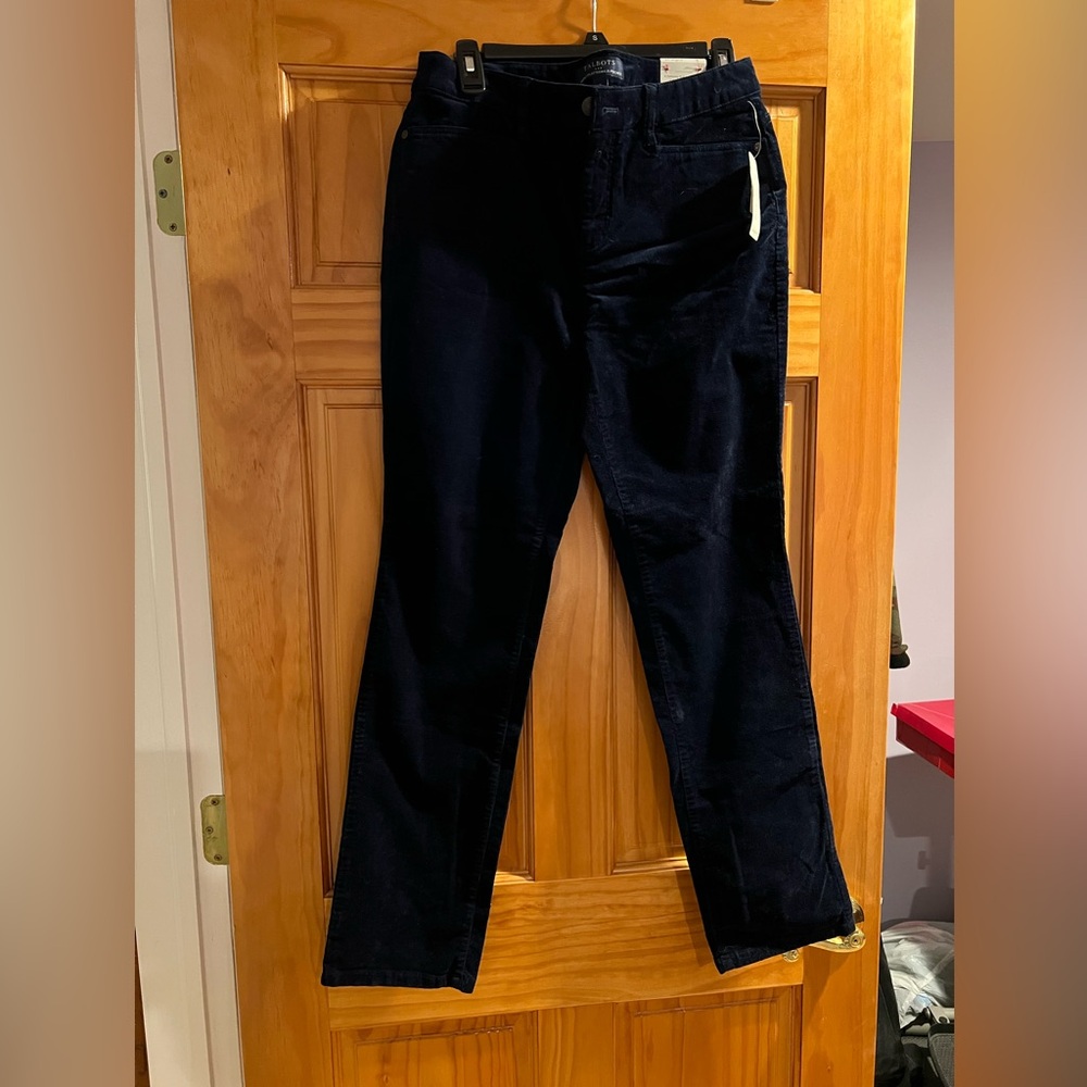 Talbot’s Navy Corduroy Pants size 6